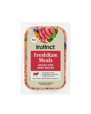 Instinct FreshRaw Meals Grass-Fed Beef Recipe Adult Dog Food 8 oz