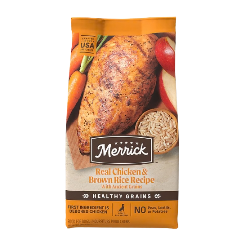 Merrick Classic Healthy Grains Real Chicken & Brown Rice Recipe With Ancient Grains Adult Dry Dog Food