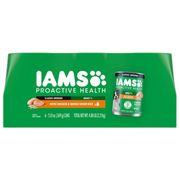 Iams ProActive Health Classic Ground with Chicken & Whole Grain Rice Canned Adult Wet Dog Food Case of 6