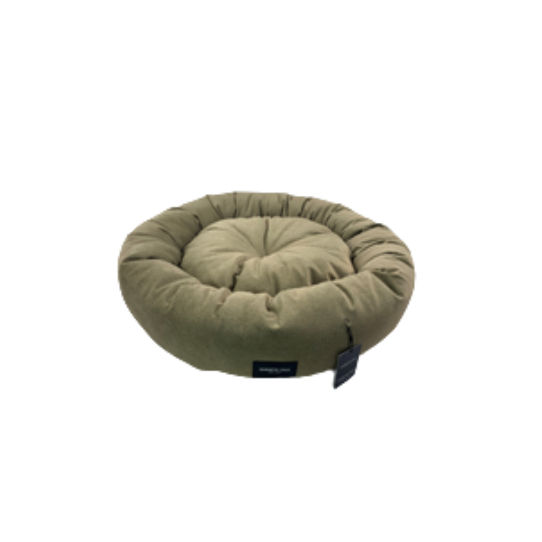 Kenneth Cole Upholstery Round Pet Bed, 28 inch