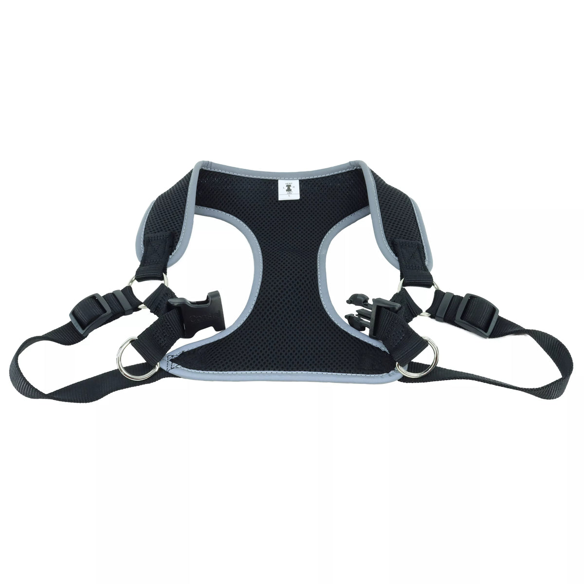 Coastal Pet Products Comfort Soft Black Reflective Wrap Adjustable Dog Harness