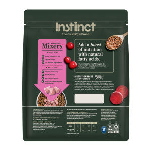Instinct Raw Boost Mixers Skin & Coat Health Recipe Frozen Raw Dog Food Topper  1.25 lb