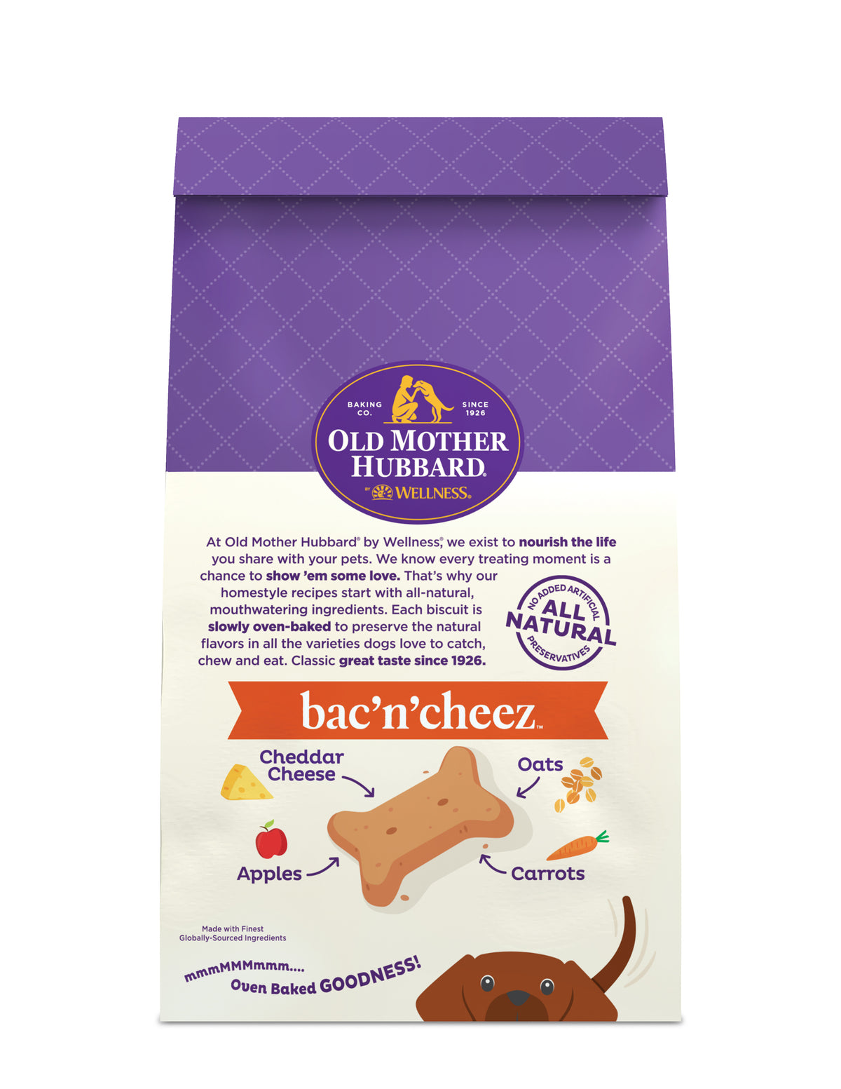 Old Mother Hubbard Bac'N'Cheez Small Dog Biscuits 20 oz