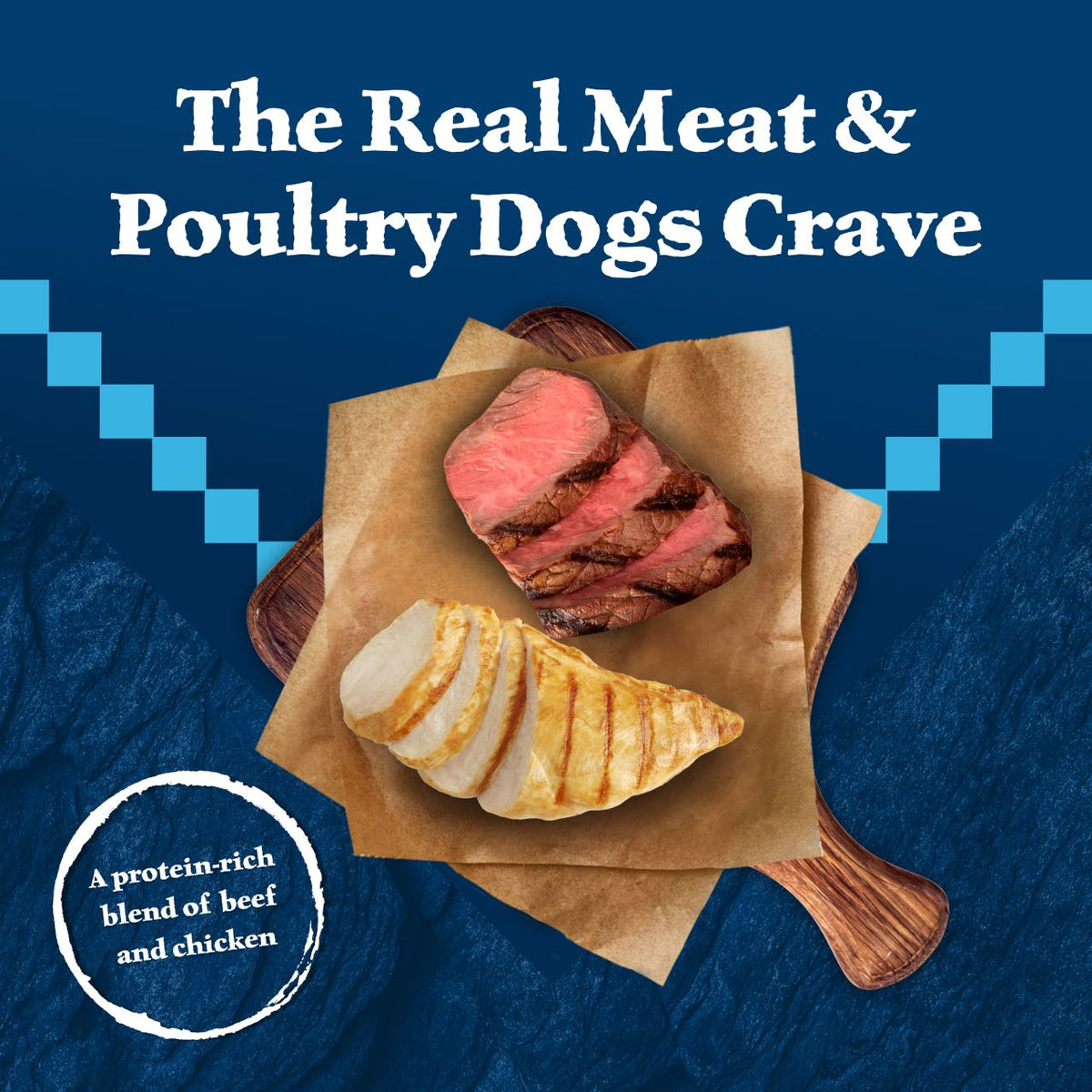 Blue Buffalo Wilderness High Protein Beef & Chicken Grill Grain-Free Canned Dog Food