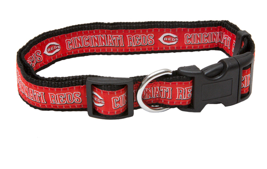 Pets First Cincinnati Reds Adjustable Dog Collar