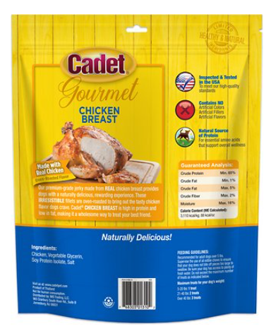 Cadet Gourmet Real Chicken Breast Dog Treats
