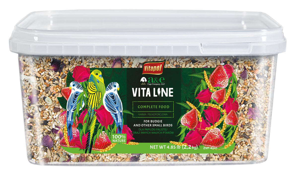 A&E Vita Line Complete Food for Budgie & Other Small Birds 4.85 lb