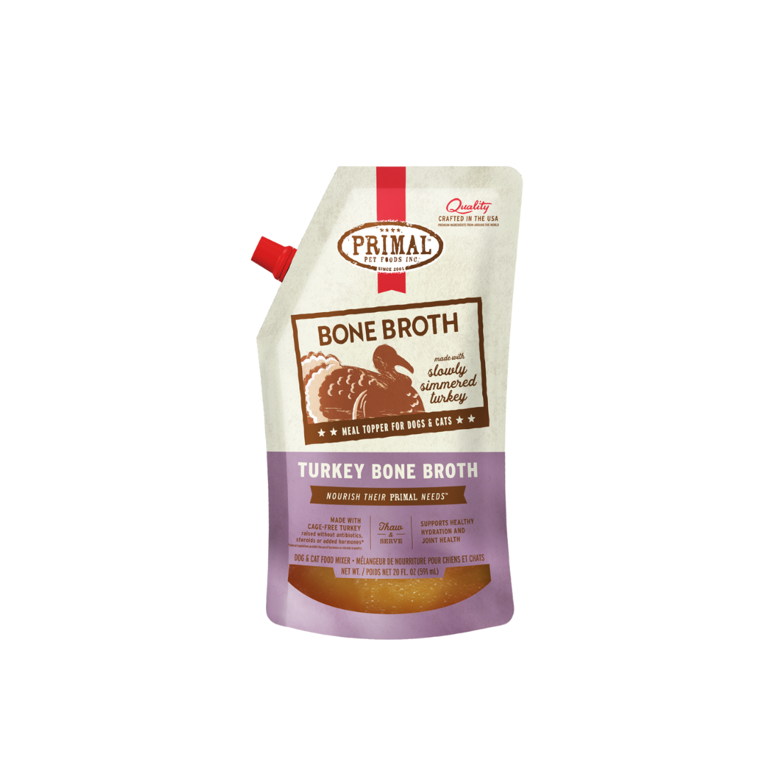 Primal Frozen Turkey Bone Broth 20 oz
