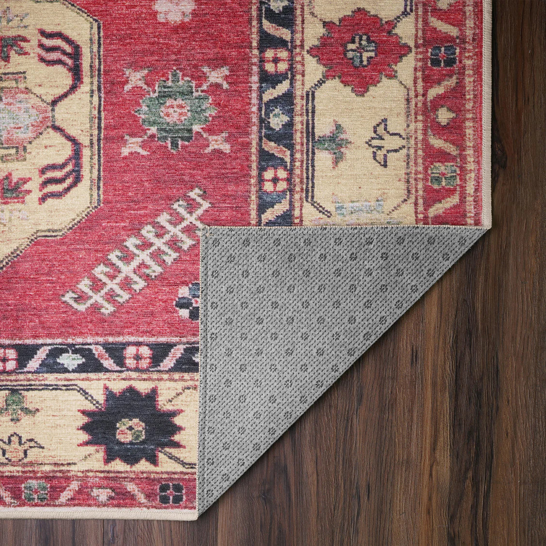 Crystal Art Gallery My Magic Carpet Washable Area Rug- Shary Coral 3 x 5 ft