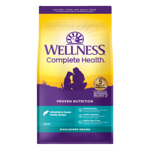 Wellness Complete Health Adult Whitefish & Sweet Potato Recipe Dry Dog Food