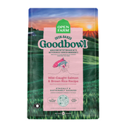 Open Farm Oven-Baked Goodbowl Wild-Caught Salmon & Brown Rice Recipe for Dogs 22 lb
