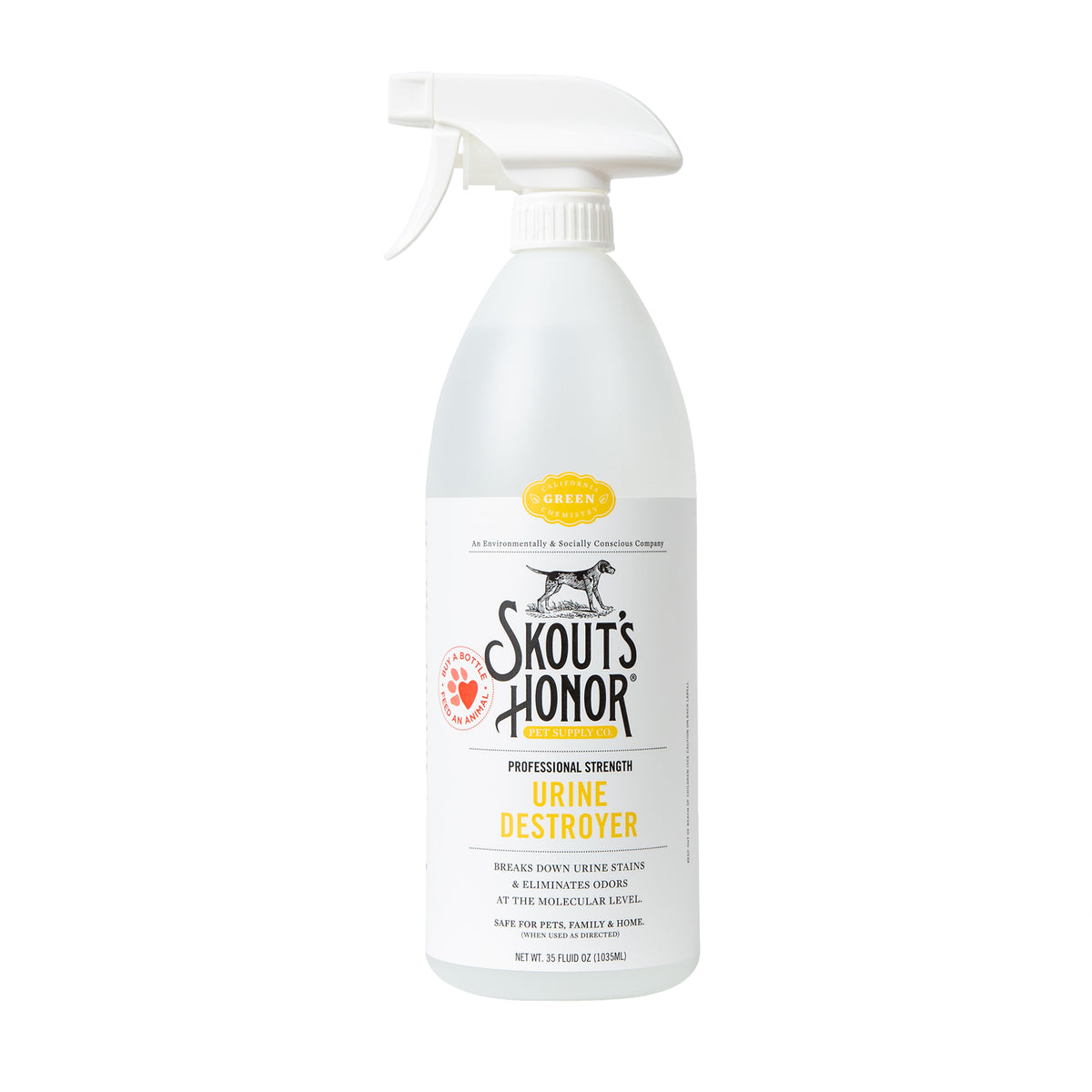 Skout's Honor Professional Strength Dog Urine Destroyer Spray 35 oz