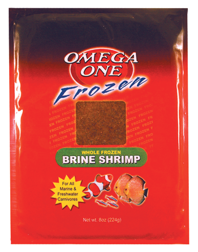 Omega One Frozen Brine Shrimp Flat Pack