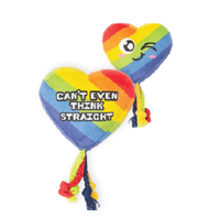 Fuzzyard Pride Can't Think Straight Heart Cat Toy