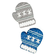 Bosco & Roxy Winter Wonderland Knit Mittens Dog Cookie Treat, Assorted
