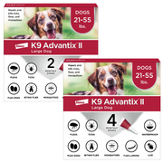 K9 Advantix II Topical Flea & Tick Treatment for Dogs 21-55 lbs