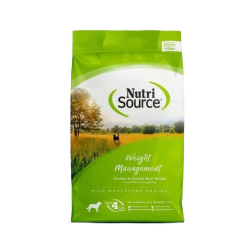 Nutrisource Chicken & Rice Weight Management Recipe Dry Dog Food