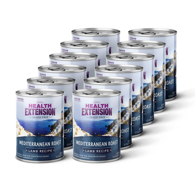Health Extension Mediterranean Roast Lamb Recipe Canned Dog Food