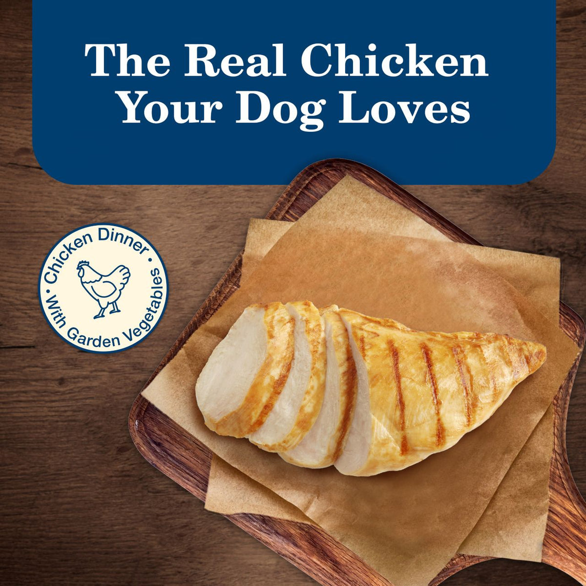 Blue Buffalo Homestyle Recipe Senior Chicken Dinner With Garden Vegetables & Brown Rice Canned Dog Food