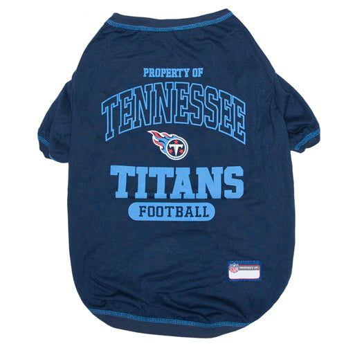 Pets First Tennessee Titans Dog Tee Shirt