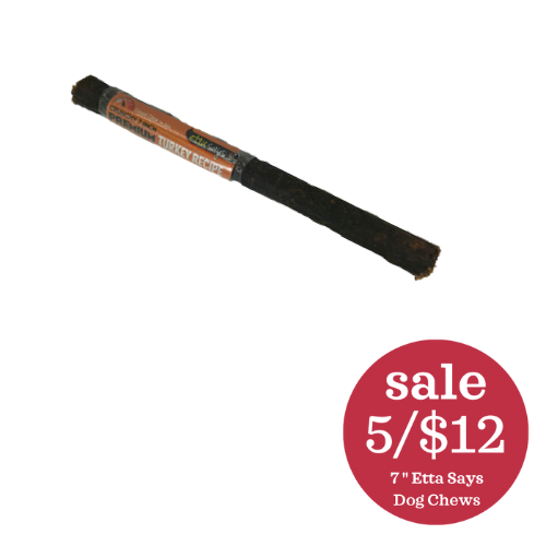 Etta Says! 7 in Premium Turkey Dog Chew