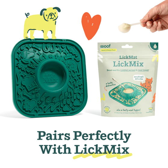 Woof The LickMat Distraction Mat for Dogs