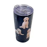 E & S Imports Serengeti Goldendoodle Stainless Steel, Vacuum Insulated Tumbler with Spill Proof Lid 20 oz