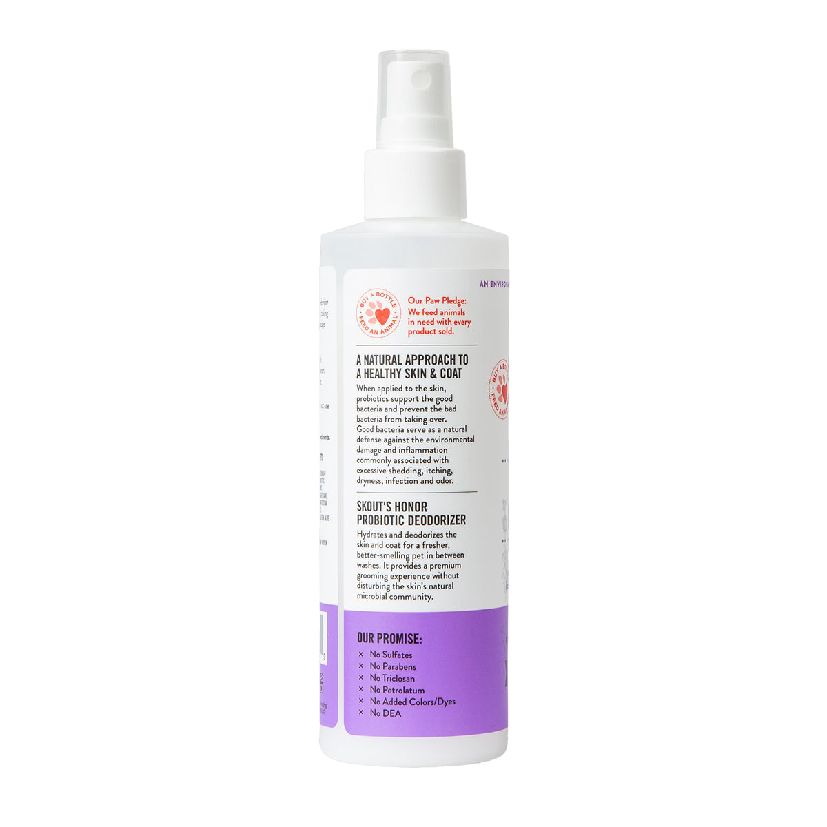 Skout's Honor Probiotic Deodorizing Spray Lavender Scented for Dogs 8 oz