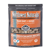 Northwest Naturals Raw Frozen Nugget Diet for Dogs Chicken & Salmon Recipe 6 lb