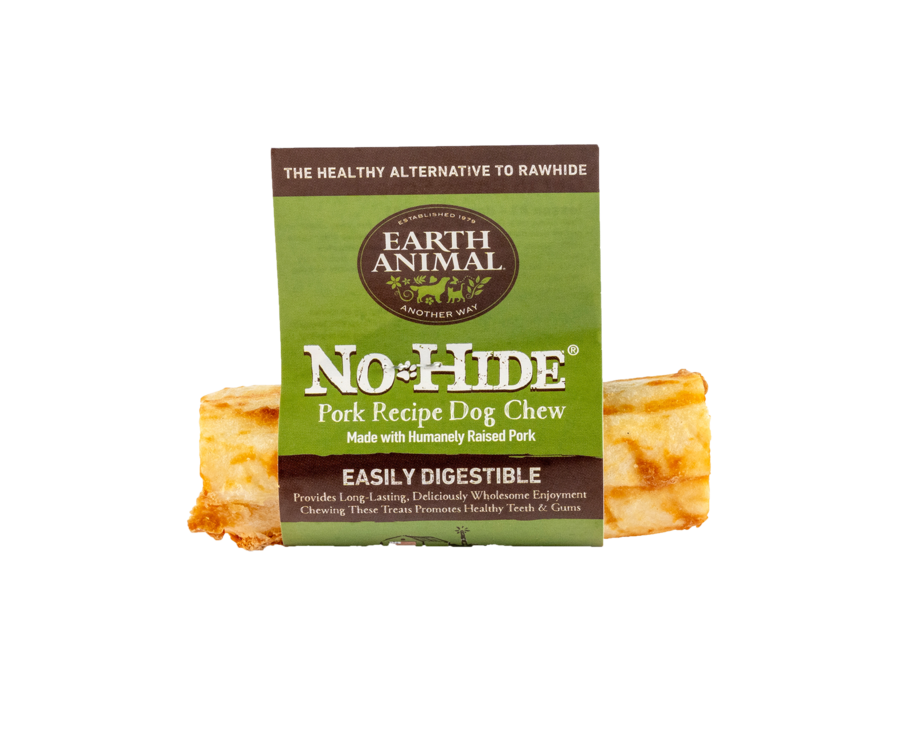 Earth Animal 4 in No-Hide Pork Chew For Dogs each