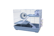 A&E 3 Story Hamster/Gerbil Cage with Hideout & Exercise Wheel 18 x 11 x 14 in