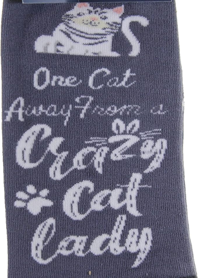 E & S Imports Pet Lover Socks Love My Cat, Unisex, One Size Fits Most