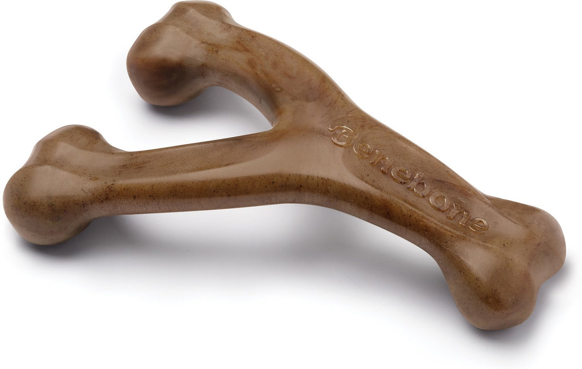 Benebone Wishbone Bacon Flavor Dog Chew Toy