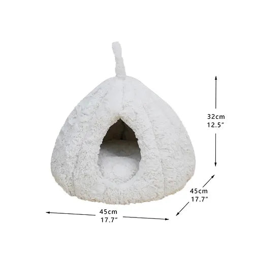 Petpals Rose Hut Calming Cat Bed