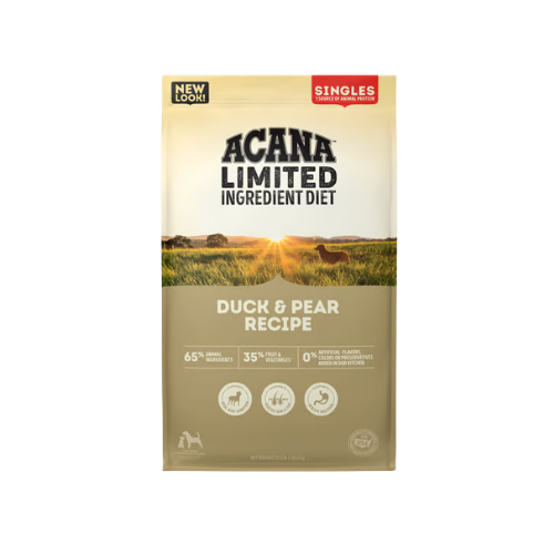 Acana Singles Limited Ingredient Diet Duck & Pear Recipe Grain-Free Dry Dog Food 22.5 lb