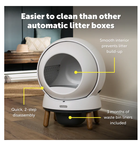 PetSafe ScoopFree SmartSpin Self-Cleaning Cat Litter Box