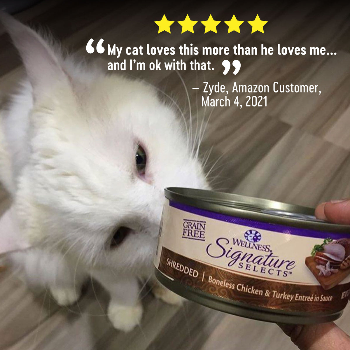 Wellness CORE Signature Selects Shredded Boneless Chicken & Chicken Liver Entrée in Sauce Canned Cat Food