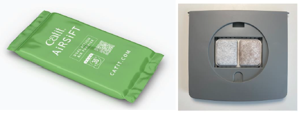 Catit AiRSiFT Purifying Covered Cat Pan Litter Box Filters