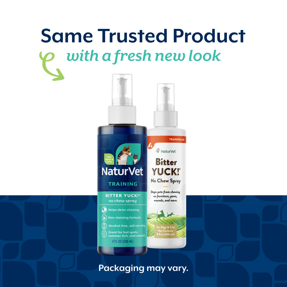 Naturvet Bitter Yuck! No Chew Dog, Cat , & Horse Spray 8 oz