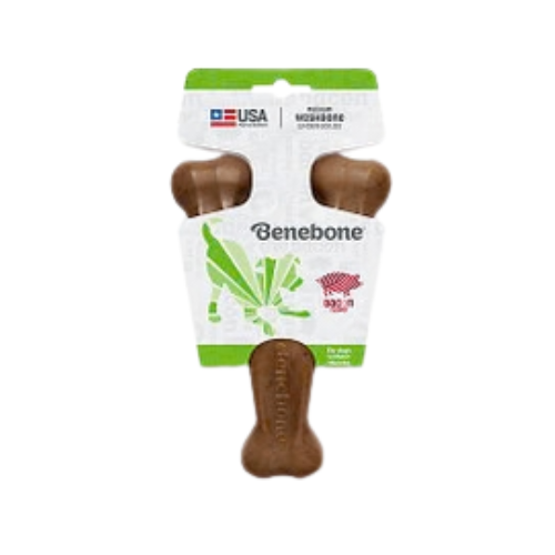 Benebone Wishbone Bacon Flavor Dog Chew Toy