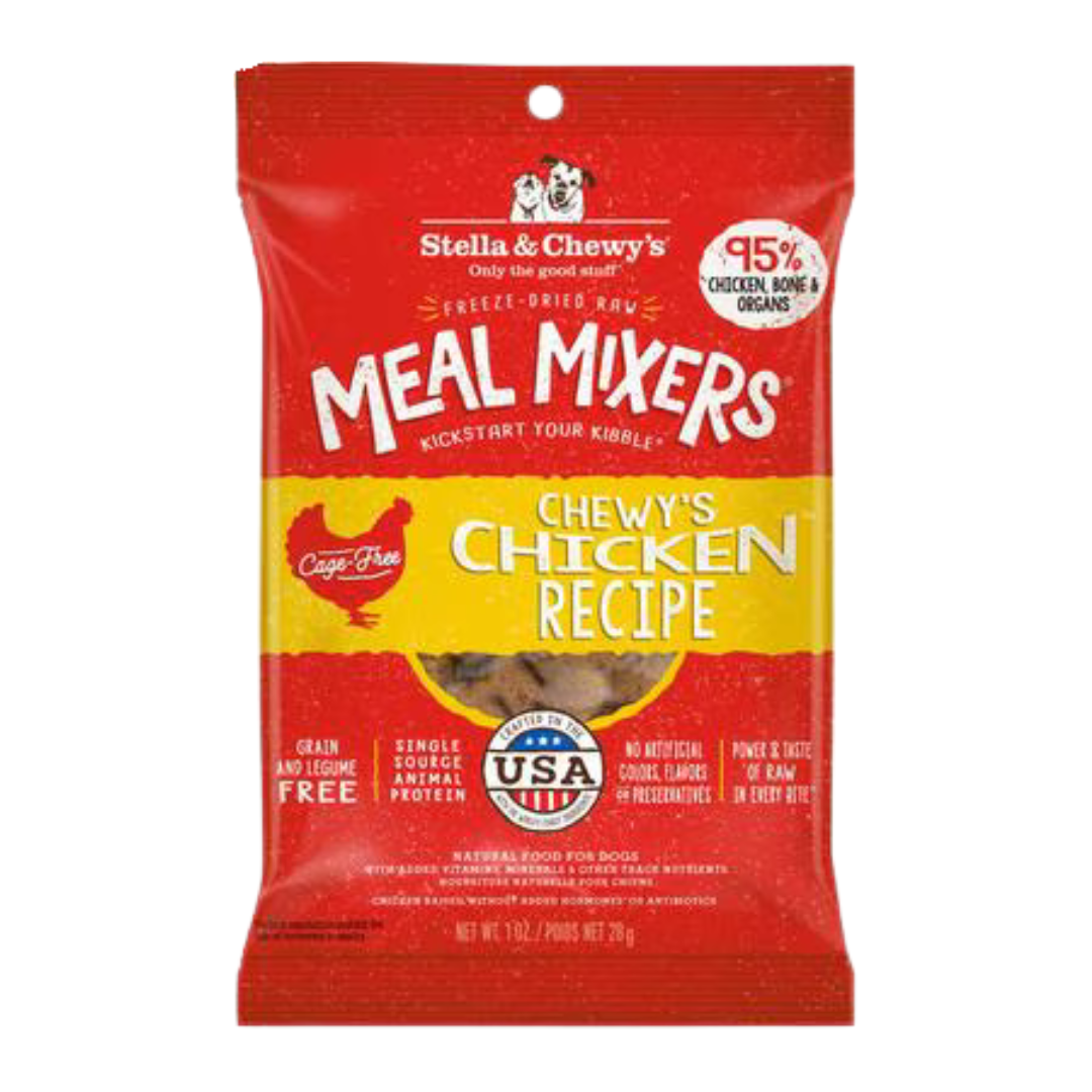Stella & Chewy's Raw Chicken Meal Mixers Freeze-Dried Dog Food Topper