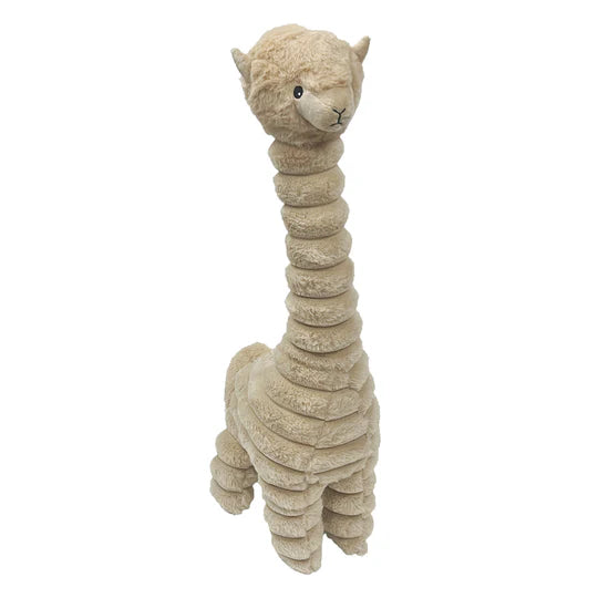 Petlou Farm Friends Alpaca Plush Dog Toy 26 in