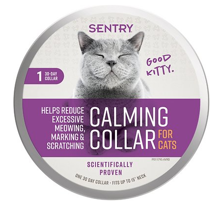 Sentry Good Behavior Calming Collar For Cats
