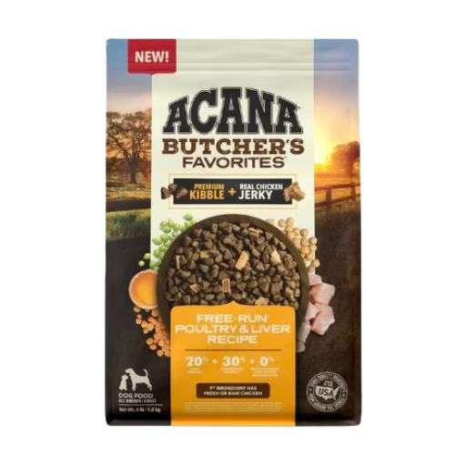 Acana Butcher's Favorites Grain-Free Free-Run Poultry & Liver Recipe Dry Dog Food