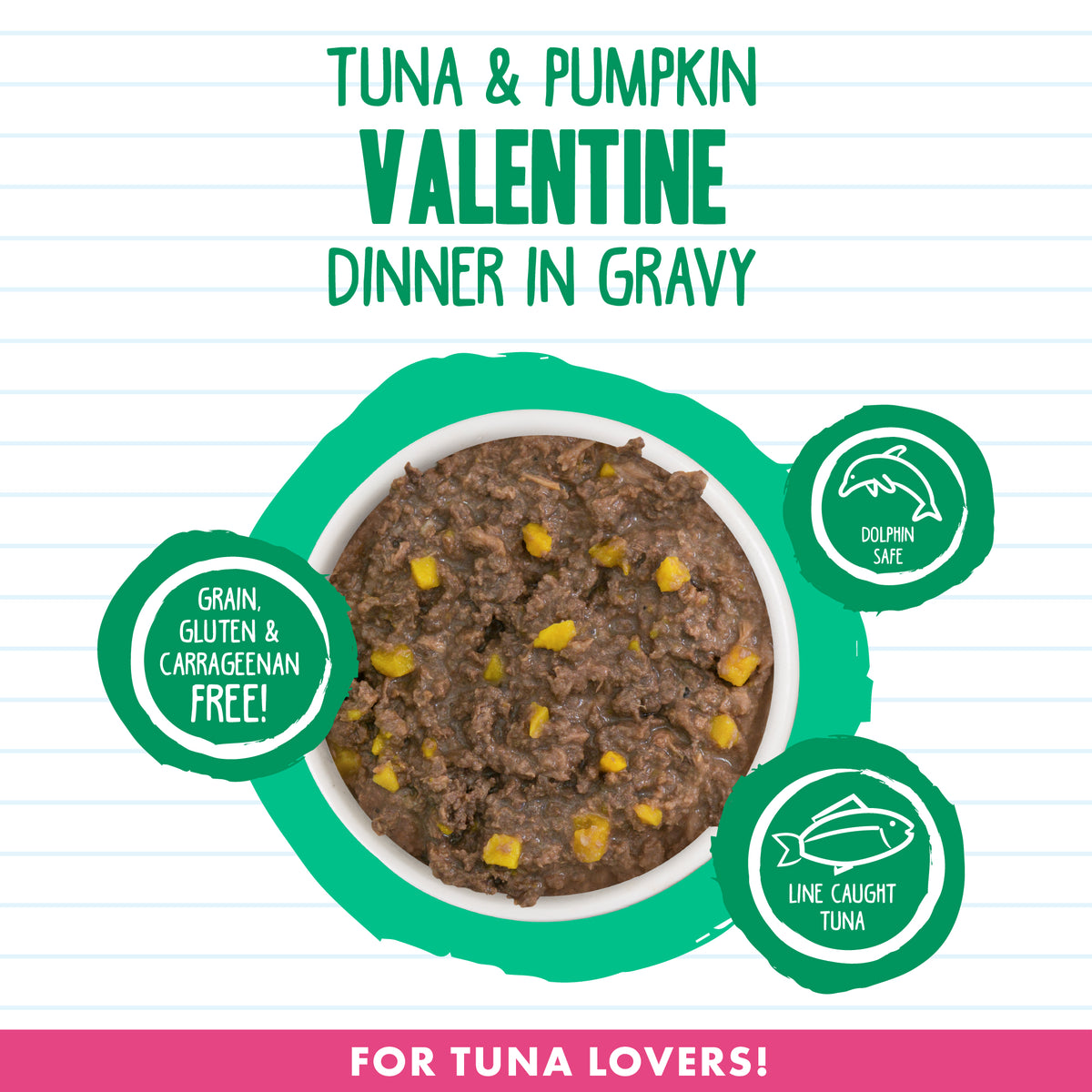 Weruva B.F.F. Tuna & Pumpkin Valentine Dinner Grain-Free Canned Cat Food