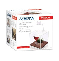 Marina Cubus Glass Betta Kit, 3.4L