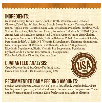 Merrick Lil' Plates Small Breed Tiny Thanksgiving Day Dinner In Gravy Grain-Free Wet Dog Food