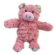 Petlou Pig Plush Dog Toy 9 in