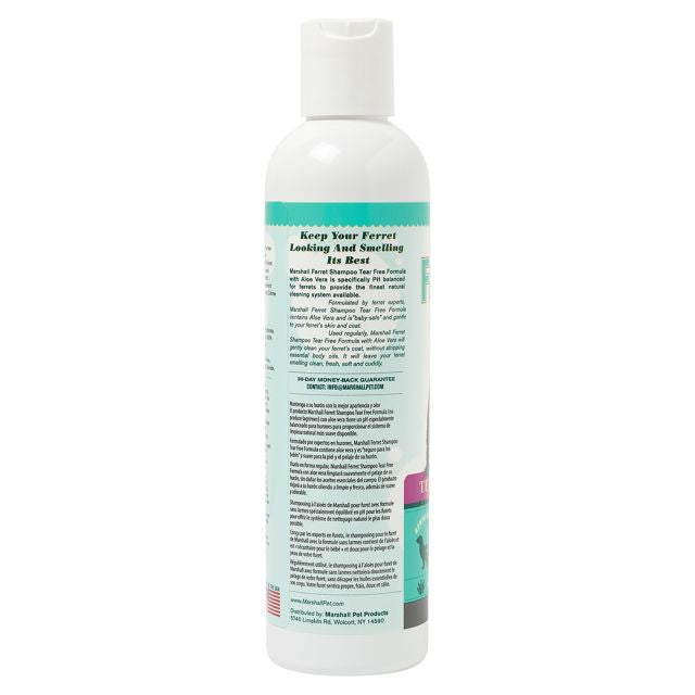 Marshall Aloe Vera Ferret Shampoo, No Tears Formula 8 oz