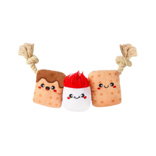 Hugsmart Camping Pups S' Mores Tug Dog Toy 20 in